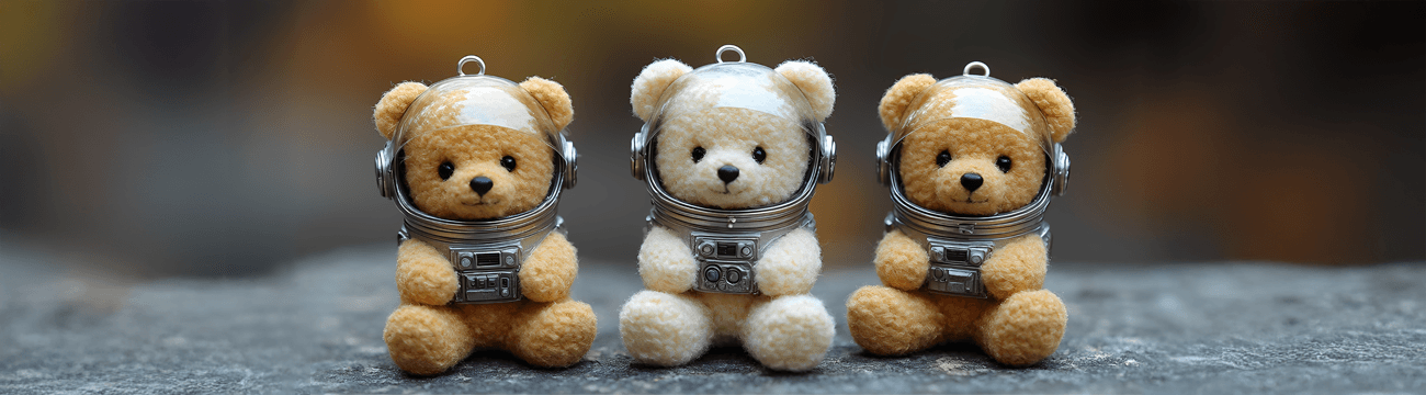 Teddy Keyring