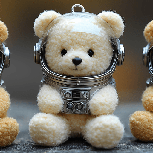 Teddy Keyring